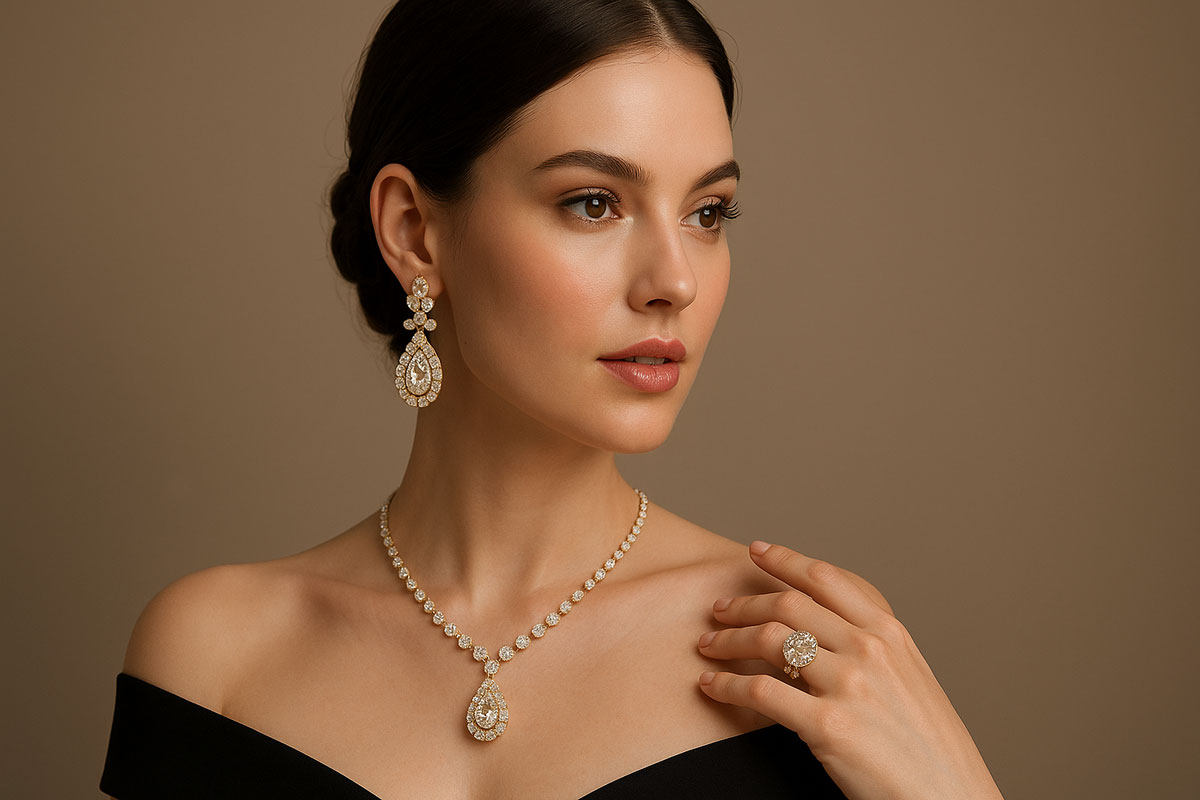 How to Store Your Jewelry: Tips to Prevent Tarnish and Tangles 1 model jewelry