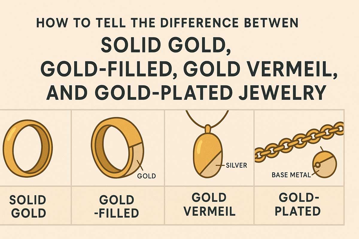 How to Tell the Difference Between Solid Gold, Gold-Filled, Gold Vermeil, and Gold-Plated Jewelry 1 jewelry banner