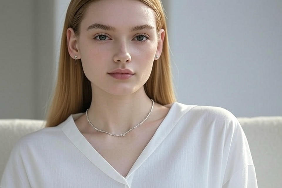 Minimalist Jewelry: Why Less Is More in Modern Fashion 1 model jewelry
